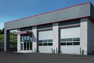 Commercial garage door 