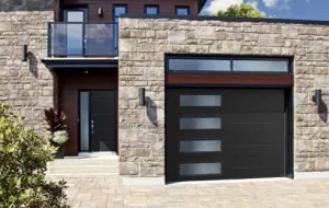 House with a Vog garage door model